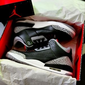 Air Jordan Retro 3 "Black Cement" 2011 release